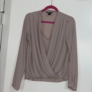 Forever 21 nude blouse in size medium